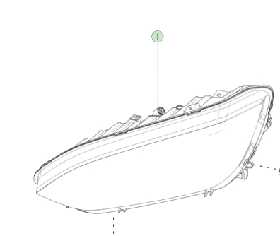 Giá tốt. Bộ đèn đầu Đưa tay trái lên - Mức tay trái cho M3 ((2015-2021) 1034318-00-E trực tuyến
